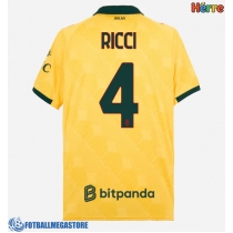 Fotballdrakt Herre AC Milan Samuele Ricci #4 Tredjedrakt 2025-26 Kortermet